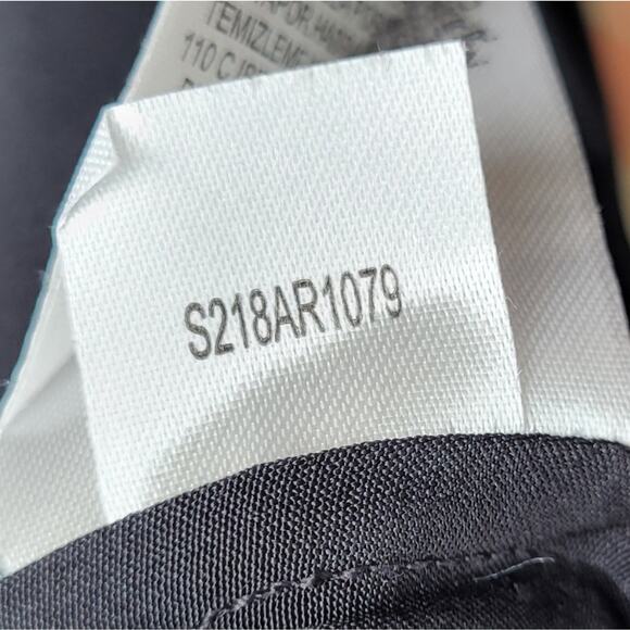 Tibi Arielle Tie Front Silk Shift Dress Black size XS - Picture 7 of 8